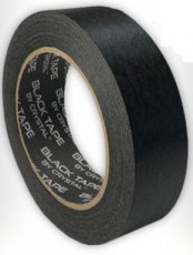 CRYTAPZWA Black Microporous Tape - 3 cm x 50 m