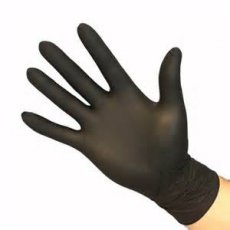 HANNITXS Handschoenen 3803 unigloves select black  NITRILE EXTRA SMALL (max 2 doosjes per klant)