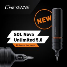 Cheyenne Sol Nova unlimIted (draadloos)   5mm version        rich bold lines and a high color insertion